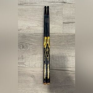 Antique Hard Rock Cafe Black and Gold Drumsticks- Pittsburgh